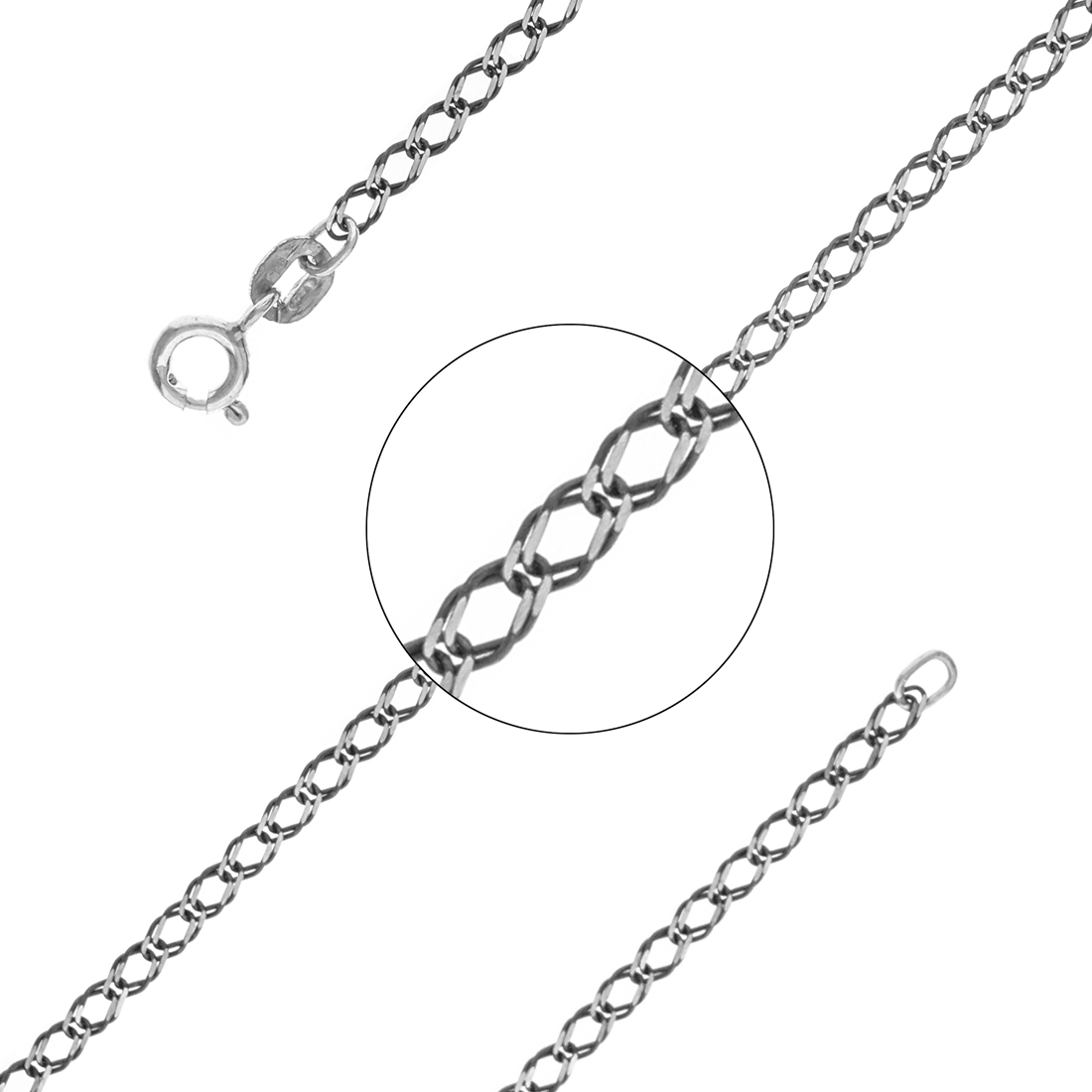 Sterling Silver Chain 24 in