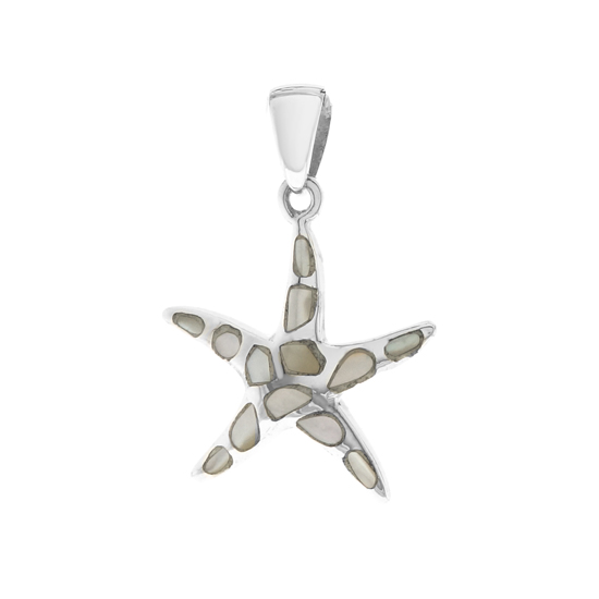 Mother of Pearl Starfish Pendant