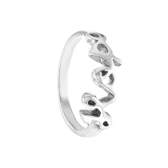 Sterling Silver Hope Ring